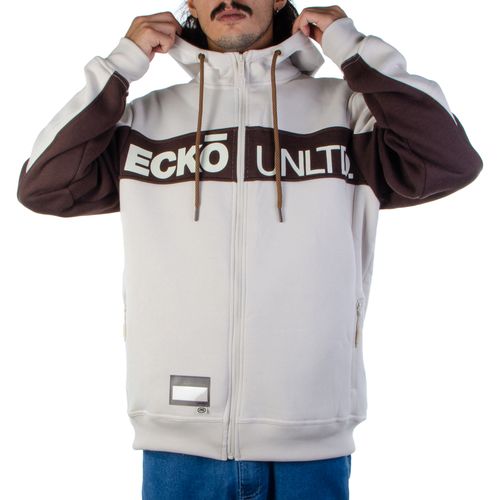 Moletom Masculino Ecko Color Block BEGE-EK873- -1-